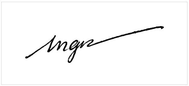 Chữ ký đẹp tên Ngọc