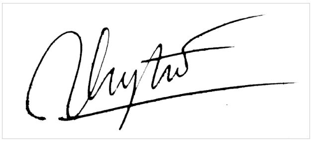 Chữ ký đẹp tên Trang