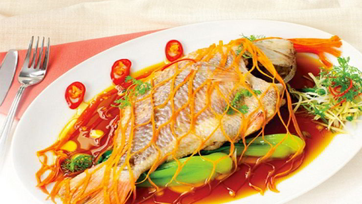 cá hấp xì dầu