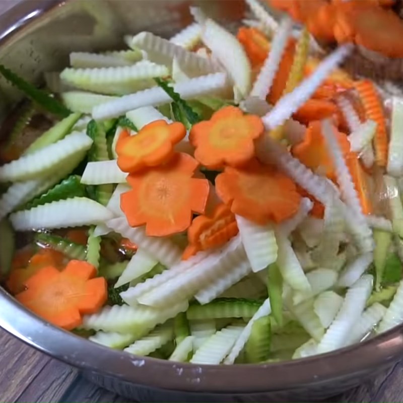 cách làm dưa món 2