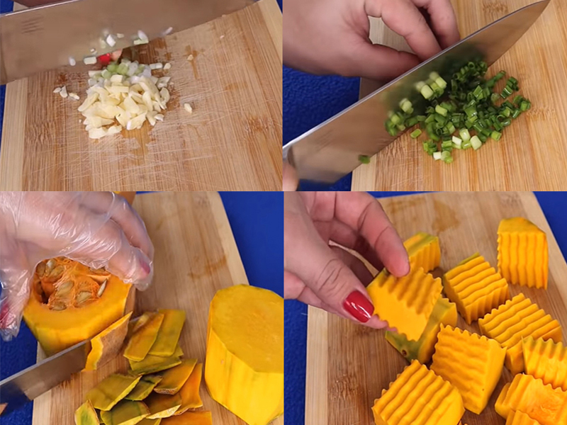 cách nấu canh bí đỏ hầm xương 3