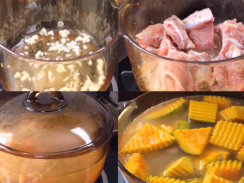 cách nấu canh bị đỏ hầm xương 4