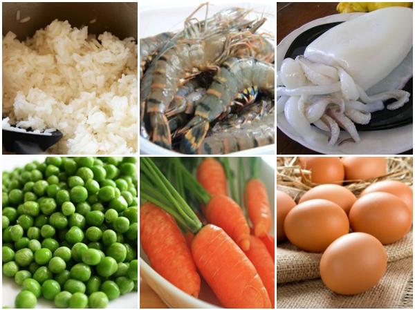 cơm chiên hải sản 1